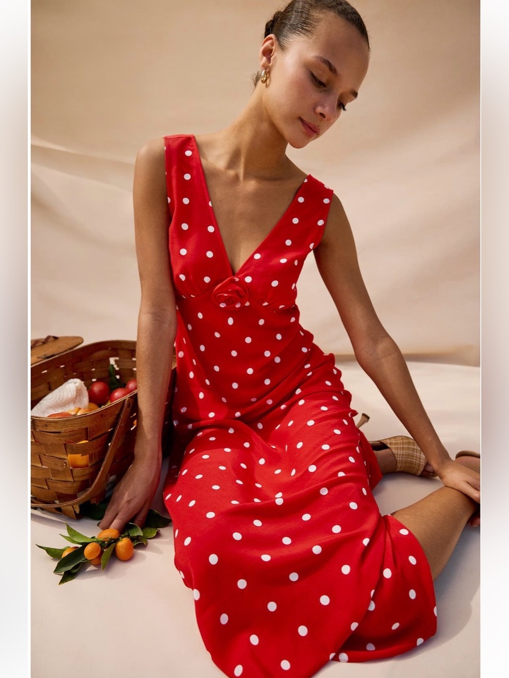 Rails X Giadzy Terena Sleeveless Midi Dress